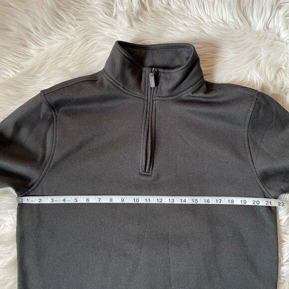 Van Heusen Men’s Gray Pullover 1/4 Zip Athletic Top (Size: Medium) - Picture 9 of 14